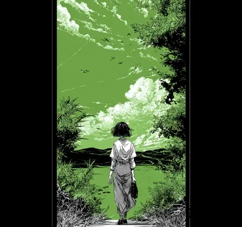 热血战斗题材漫画条目封面，标注休载状态